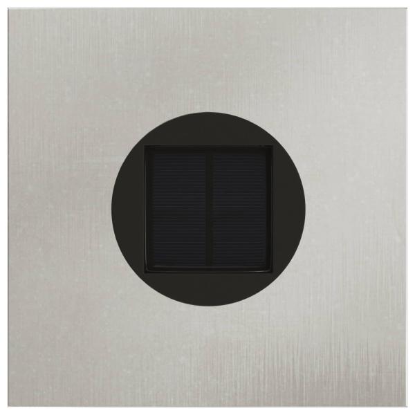Solar LED Wegeleuchte 2 pcs Edelstahl Edelstahl