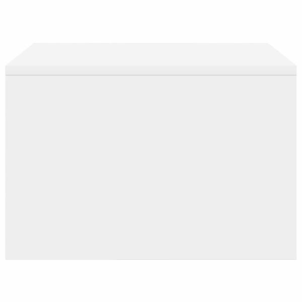 Wandtisch Wandmontiert Weiß 60 x 45 x 30 cm Holzwerkstoff