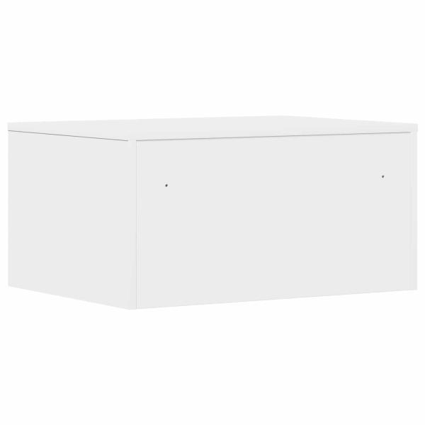 Wandtisch Wandmontiert Weiß 60 x 45 x 30 cm Holzwerkstoff