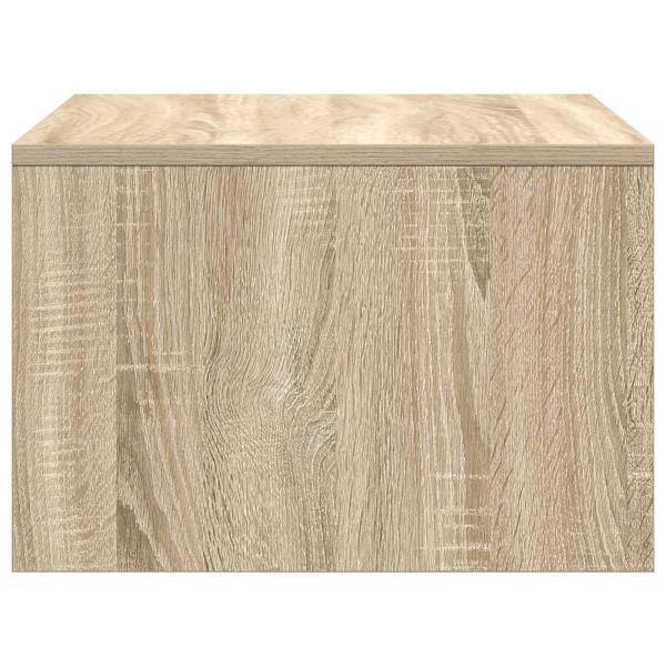 Wandtisch Sonoma-Eiche 60 x 45 x 30 cm Holzwerkstoff