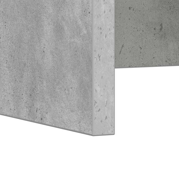 Wandtisch Wandmontiert Beton Grau 60 x 45 x 30 cm Holzwerkstoff