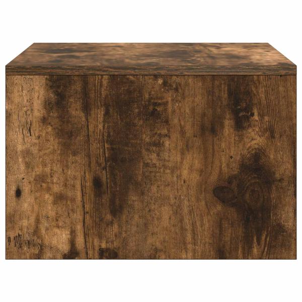Wandtisch Geräucherte Eiche 60 x 45 x 30 cm Holzwerkstoff