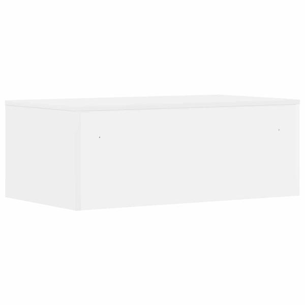 Wandtisch Wandmontiert Weiß 80 x 45 x 30 cm Holzwerkstoff