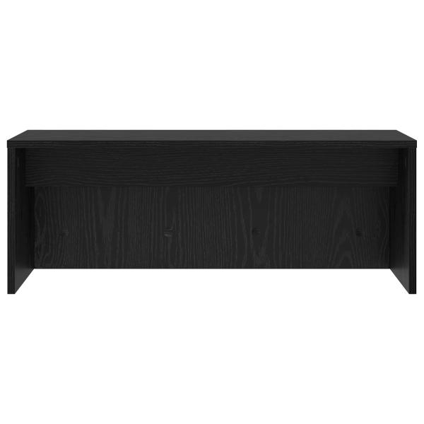 Wandtisch Schwarz Eichen-Optik 80 x 45 x 30 cm Holzwerkstoff