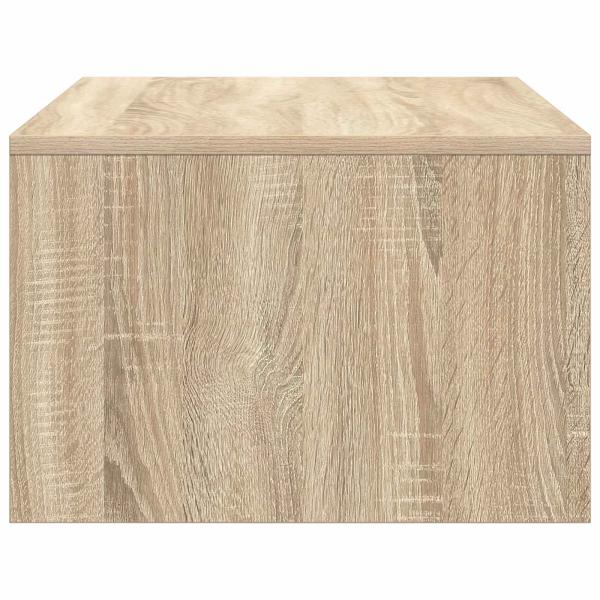 Wandtisch Sonoma-Eiche 80 x 45 x 30 cm Holzwerkstoff