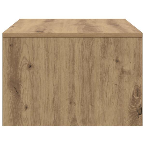 Wandtisch Artisan-Eiche 80 x 45 x 30 cm Holzwerkstoff