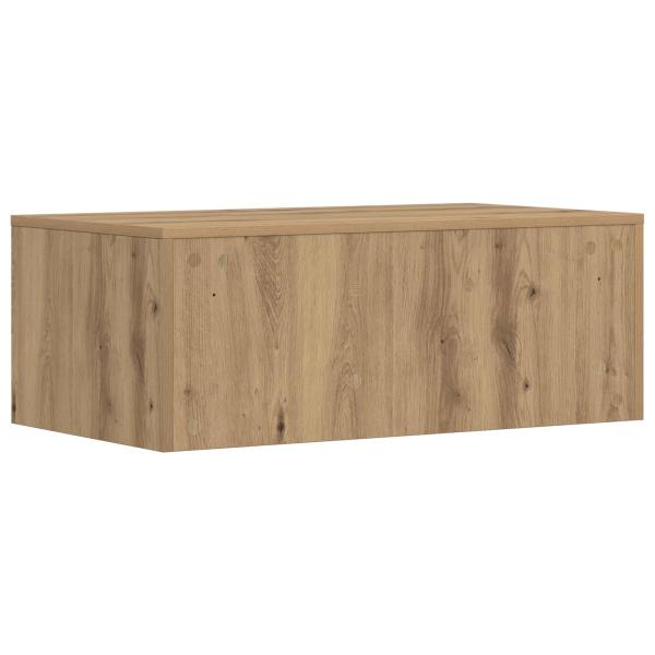 Wandtisch Artisan-Eiche 80 x 45 x 30 cm Holzwerkstoff