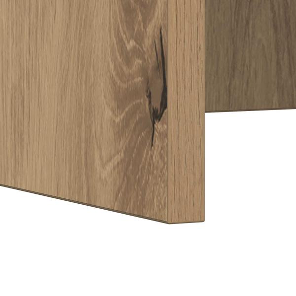 Wandtisch Artisan-Eiche 80 x 45 x 30 cm Holzwerkstoff