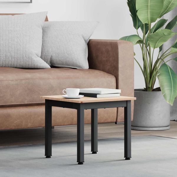 ARDEBO.de - Couchtisch Natur 40 x 40 x 36 cm Massives Kiefernholz