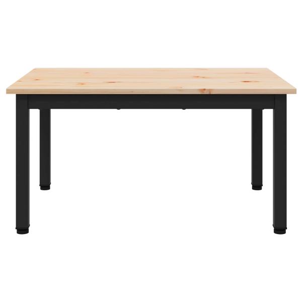 Couchtisch Natur 60 x 50 x 36 cm Massives Kiefernholz