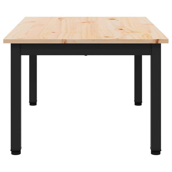 Couchtisch Natur 60 x 50 x 36 cm Massives Kiefernholz