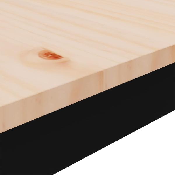 Couchtisch Natur 60 x 50 x 36 cm Massives Kiefernholz