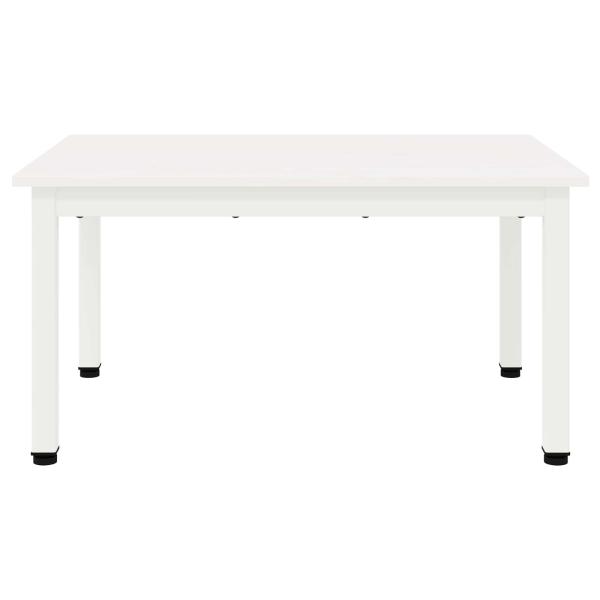 Couchtisch Weiß 60 x 50 x 36 cm Massives Kiefernholz