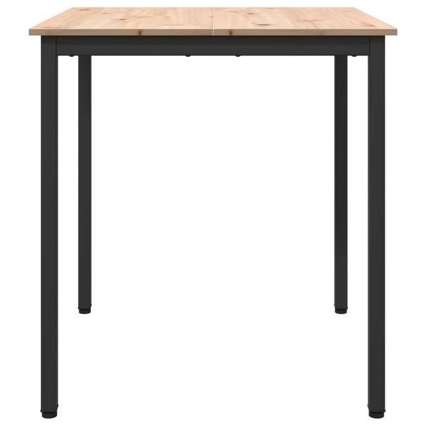 ARDEBO.de - Esstisch Natur 70 x 70 x 75 cm Massives Kiefernholz