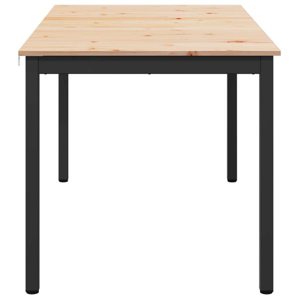 Esstisch Natur 150 x 90 x 75 cm Massives Kiefernholz