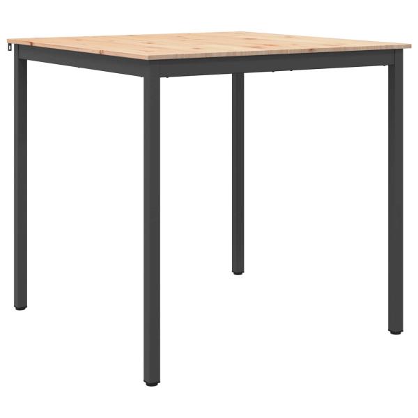 Bartisch Natur 110 x 55 x 105 cm Massives Kiefernholz