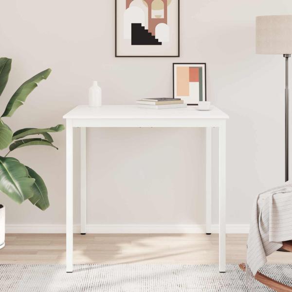 Bartisch Weiß 110 x 55 x 105 cm Massives Kiefernholz