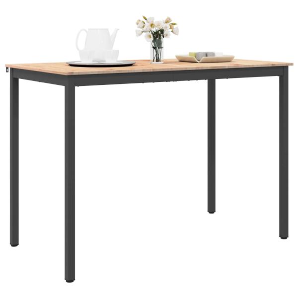 Bartisch Natur 110 x 55 x 105 cm Massives Kiefernholz