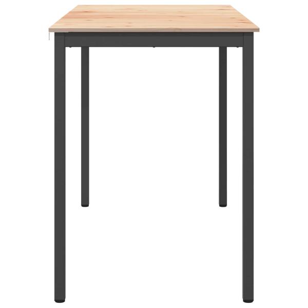 Bartisch Natur 150 x 80 x 105 cm Massives Kiefernholz