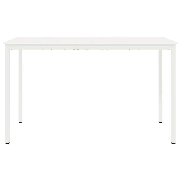 Bartisch Weiß 110 x 55 x 105 cm Massives Kiefernholz