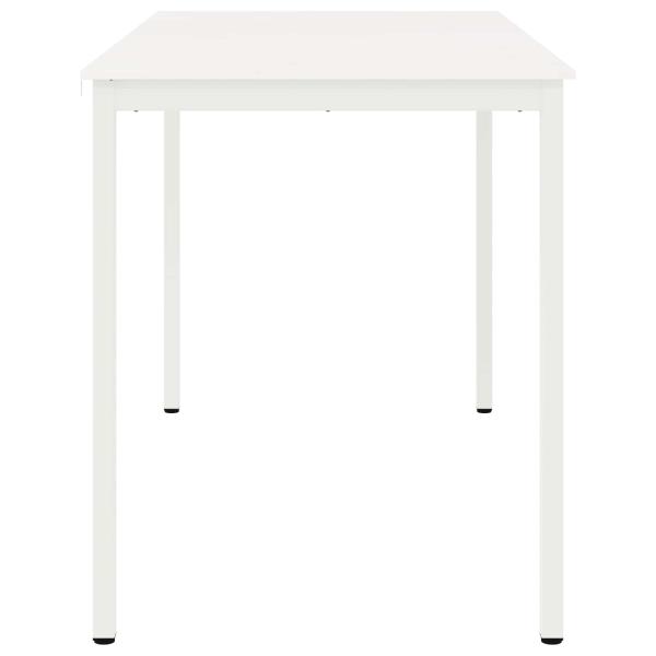 Bartisch Weiß 110 x 55 x 105 cm Massives Kiefernholz