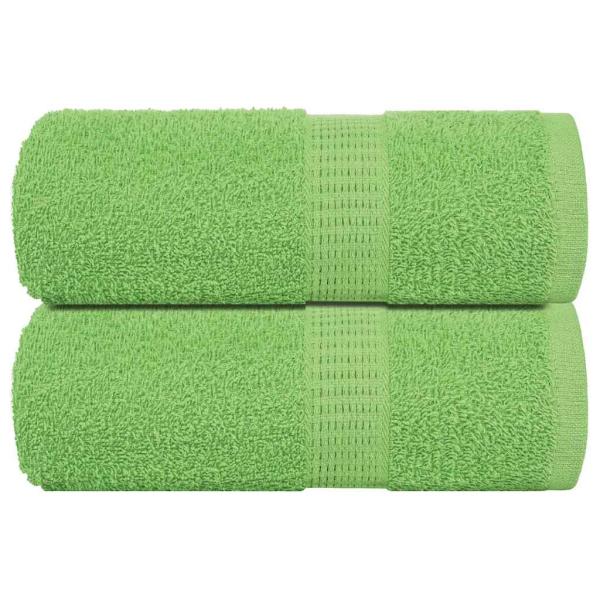 Gästetücher FROGN 2 Stk. Apfelgrün 30x50 cm 360 g/m²