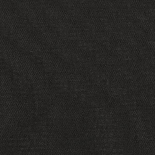 Schaukelsessel mit Kautschukholz-Beinen Schwarz Stoff