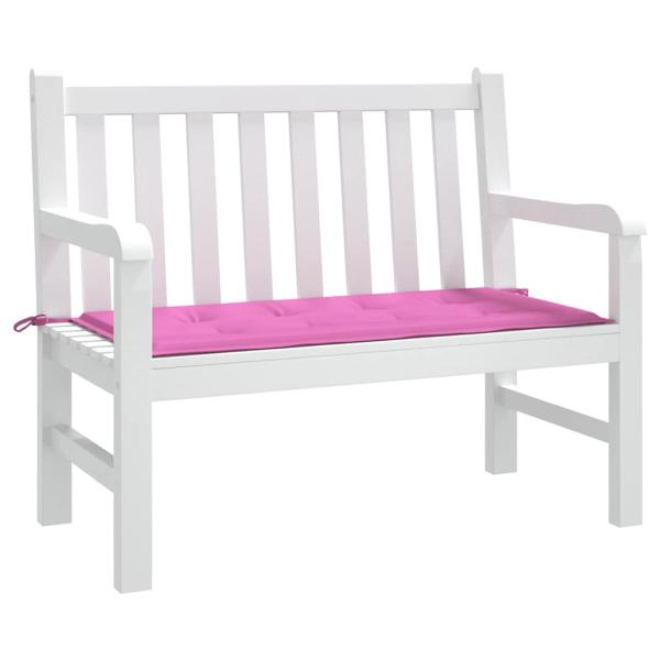 Stuhlpolster Oxford-Stoff Rosa 100 x 50 x 3 cm