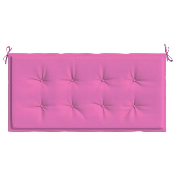 Stuhlpolster Oxford-Stoff Rosa 100 x 50 x 3 cm