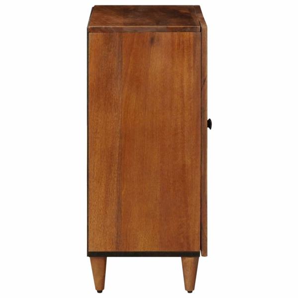 Sideboard Walnuss 60 x 33,5 x 75 cm Massivholz Mango