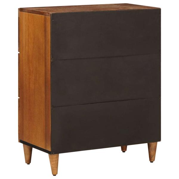 Sideboard Walnuss 60 x 33,5 x 75 cm Massivholz Mango