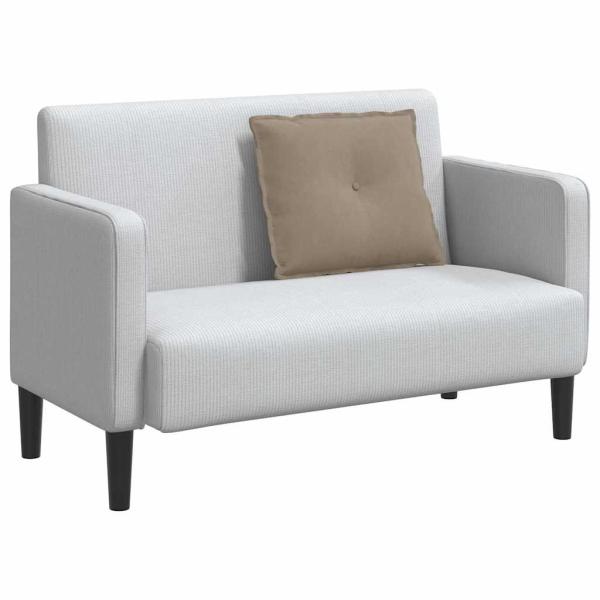 Rückenkissen Taupe 60 x 50 cm Mikrofaserstoff