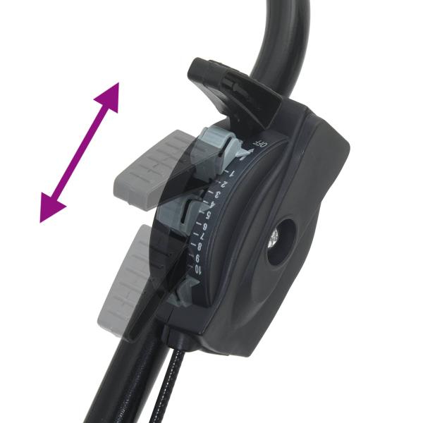 Streuer Schwarz 80 x 46 x 75 cm PVC und Stahl