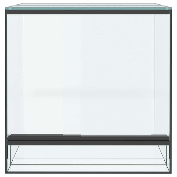 Reptilien- und Amphibienhabitate Weiß 30 x 30 x 30 cm Glas