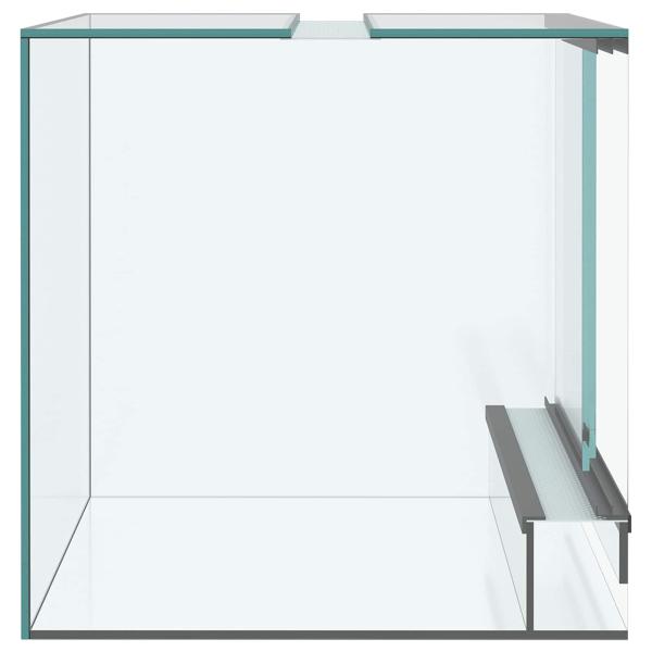 Reptilien- und Amphibienhabitate Weiß 30 x 30 x 30 cm Glas