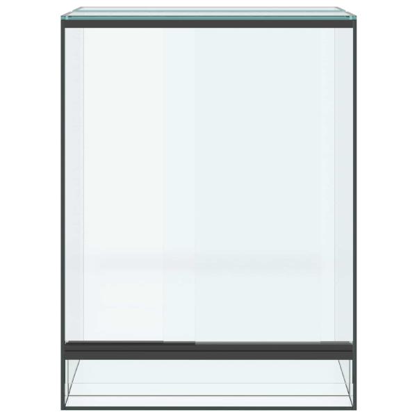 Reptilien- und Amphibienhabitate Weiß 30 x 30 x 40 cm Glas