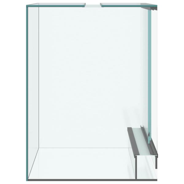 Reptilien- und Amphibienhabitate Weiß 30 x 30 x 40 cm Glas