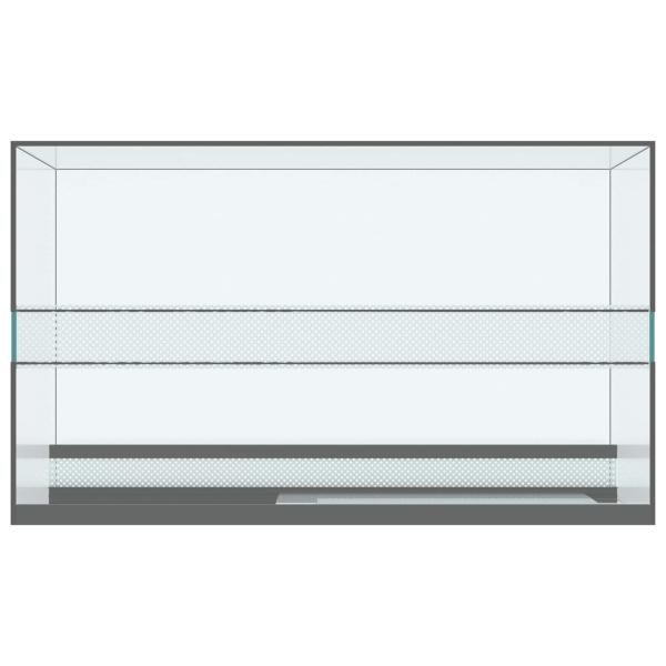 Reptilien- und Amphibienhabitate Weiß 50 x 30 x 30 cm Glas