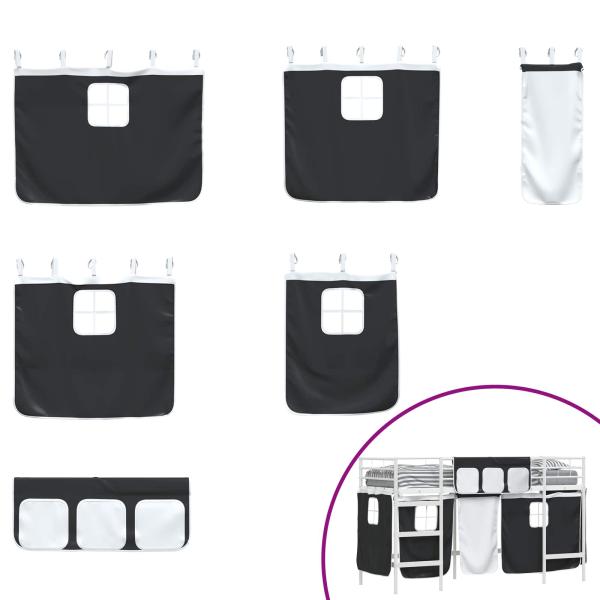 Weiß und Schwarz 90 x 190 cm