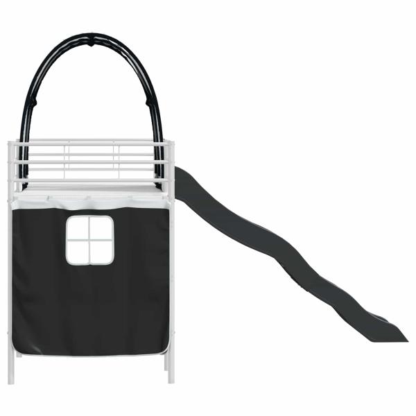 Weiß und Schwarz 90 x 190 cm