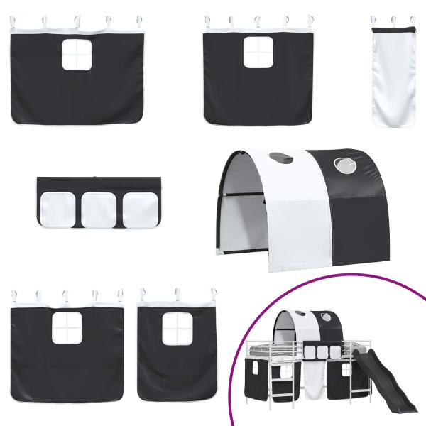 Weiß und Schwarz 100 x 201 cm