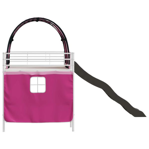 Weiß und Rosa 80 x 201 cm