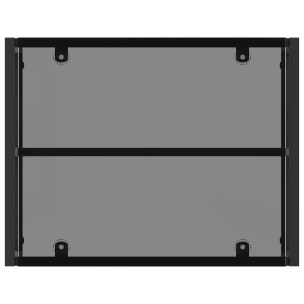 Möbelsets mit Kissen 3 pcs Schwarz und Türkis Rattan