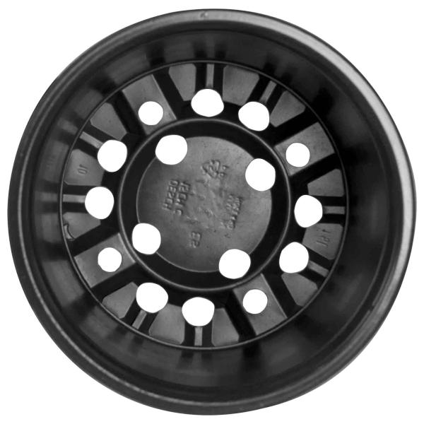 Blumentopf 200 pcs Schwarz Ø 15 x 12,5 cm Kunststoff