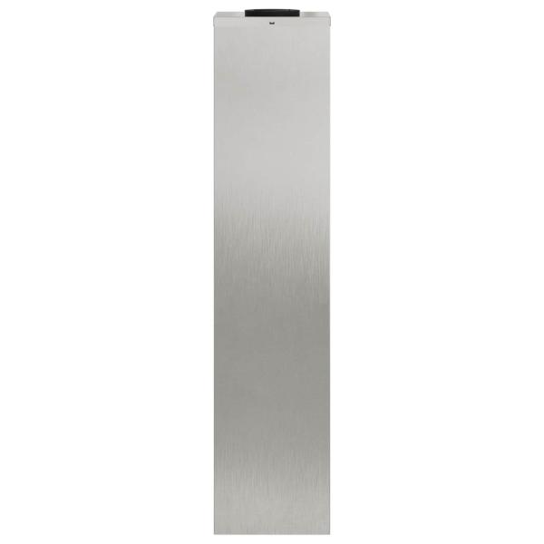 ARDEBO.de - Solar LED Wegeleuchte 2 pcs Edelstahl Edelstahl