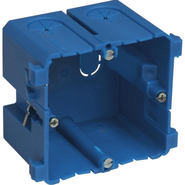 ARDEBO.de - 1-fach Brüstungskanal-Geräte- dose zum Einhängen in die