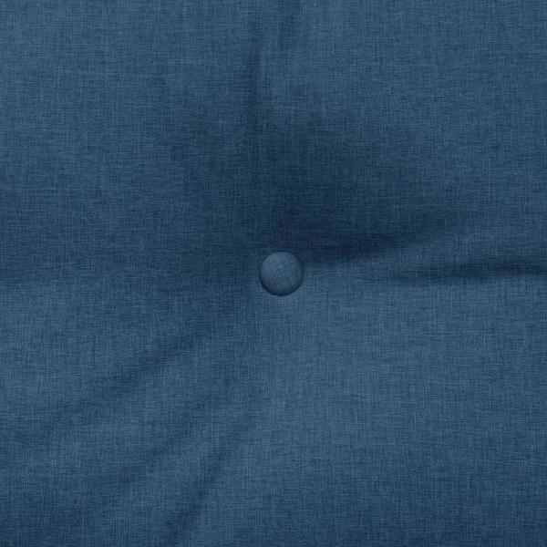 Rücken Kissen Blau 140 x 24 x 50 cm Stoff