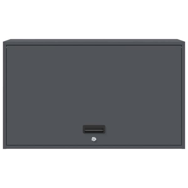 Wandschrank für die Garage mit Gasdrucklift-Tür Anthrazit