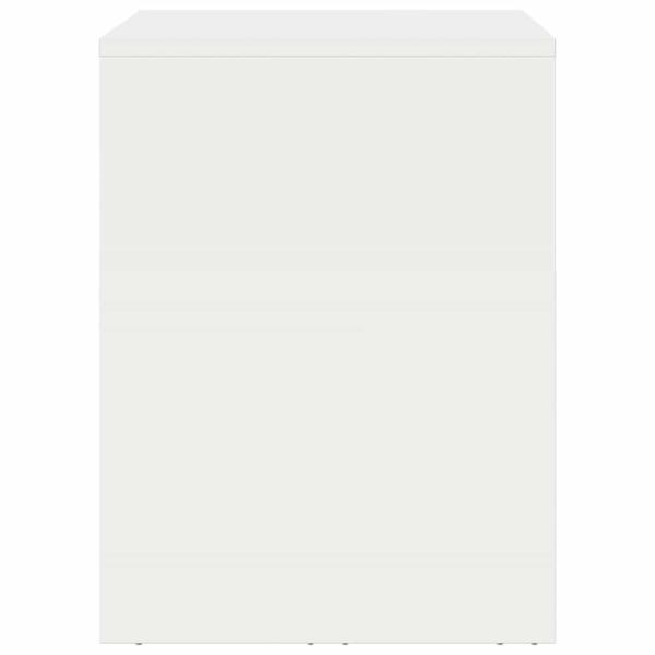 Wandschrank für die Garage mit Gasdrucklift-Tür Weiß