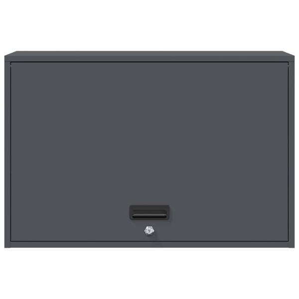 Wandschrank für die Garage mit Gasdrucklift-Tür Anthrazit